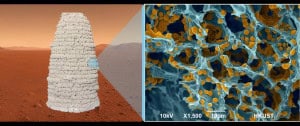 Levedura mutante e gelatina viram concreto biológico para construir em Marte