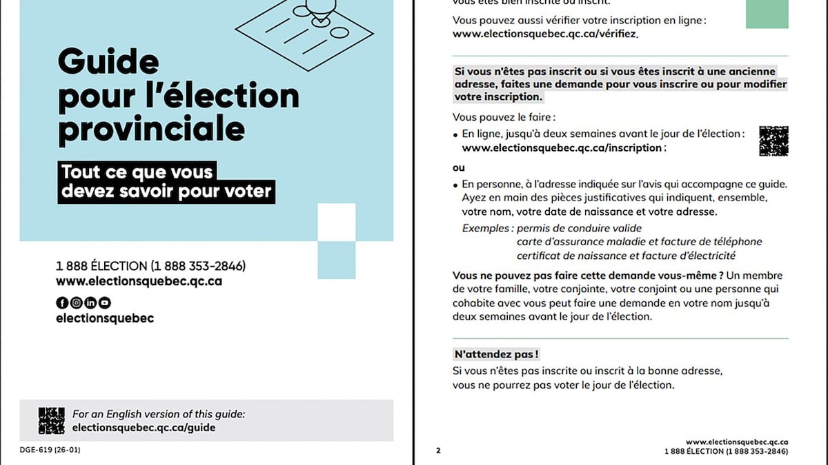 Élections Québec asked government to change French-language laws in 2023