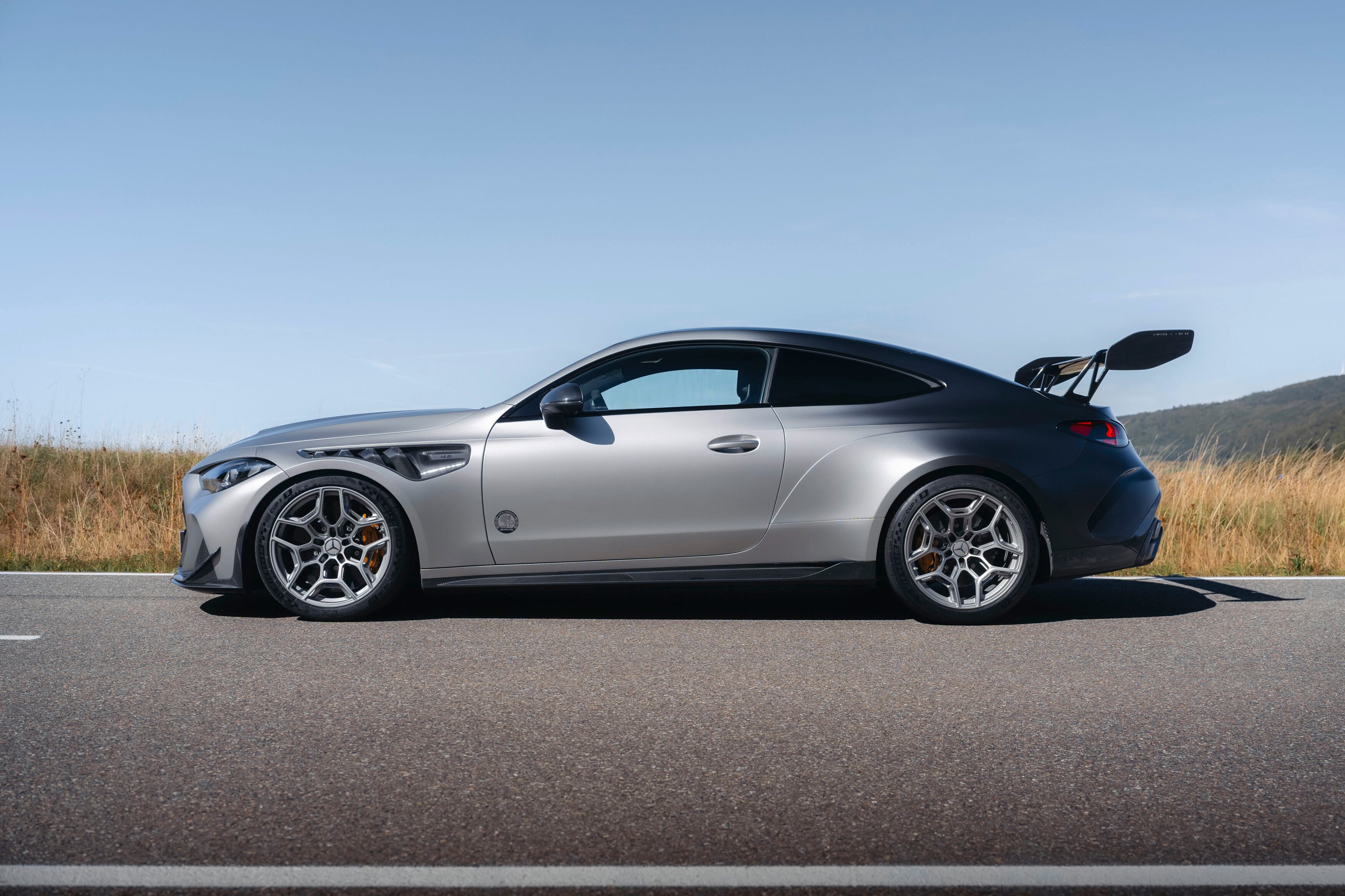 Exclusive paint finish blends from Mojave Silver Magno to Obsidian Black Magno. Picture: (Mercedes-Benz)