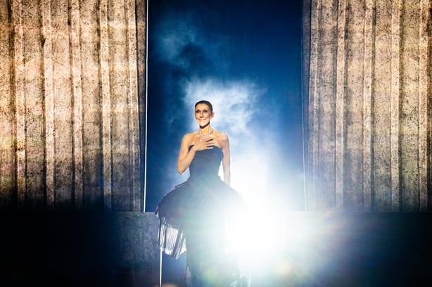 Céline Dion performs on the opening night of her residency at at the Plenitude Arena on 12 September, 2026 in Nanterre, France. (Photo by Samir Hussein/WireImage)