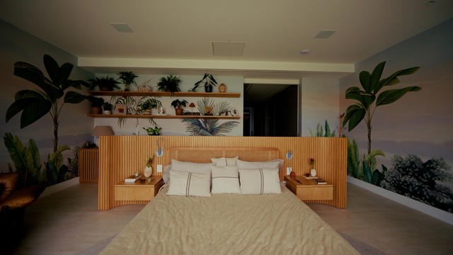 Flávia Alessandra abre apartamento brasileiríssimo no Rio de Janeiro