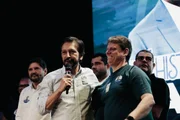 Tarcísio participa do lançamento das candidaturas de Alexandre Leite a deputado estadual e Milton Leite Filho a deputado federal