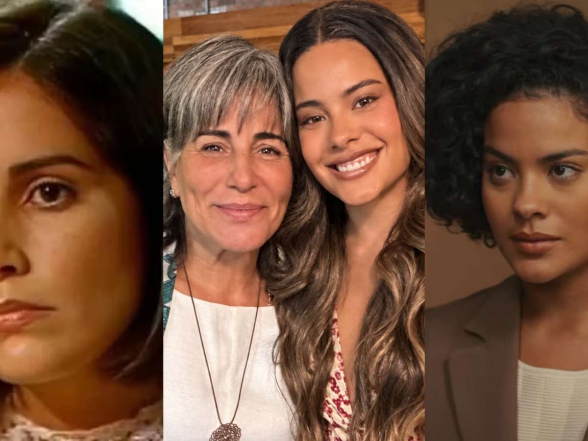 Intérpretes de Maria de Fátima, Gloria Pires e Bella Campos posam juntas no exterior: 'Feliz'