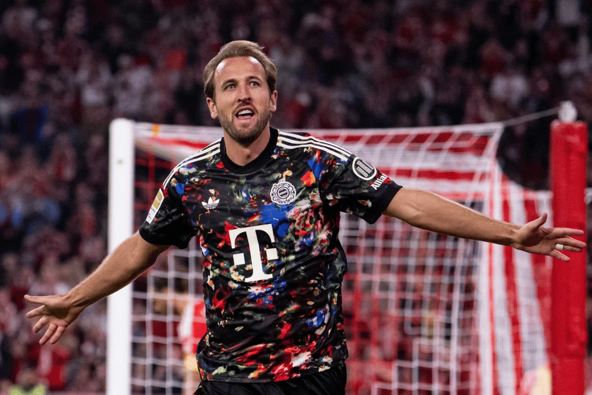 Kane atinge marca histórica no Campeonato Alemão após vitória do Bayern