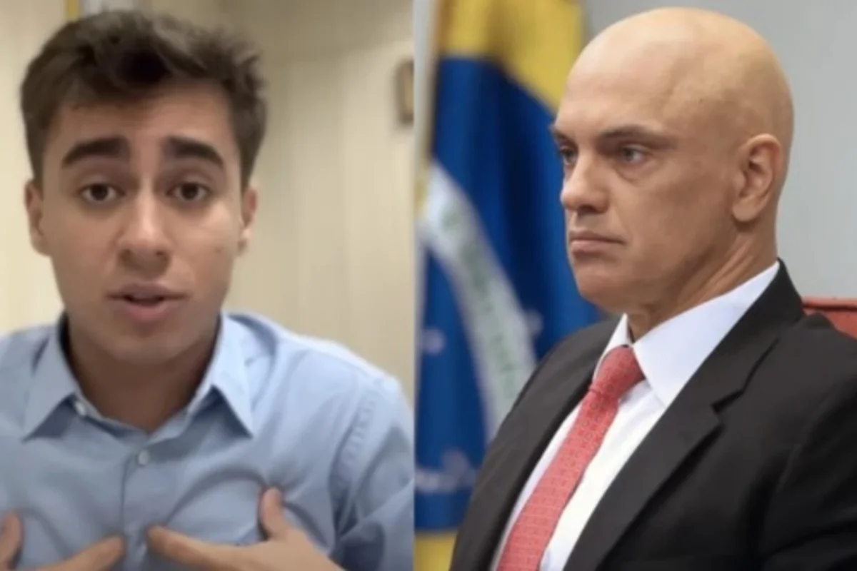 "Ladrão e vacilão": Nikolas ataca Moraes com camiseta após vídeo de jatinho