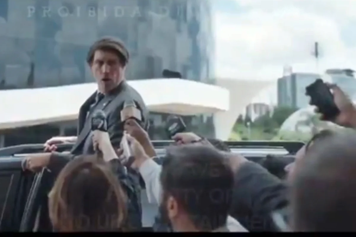 Cena do 1º trailer de Dark Horse, cinebiografia de Jair Bolsonaro