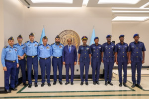 Pakistan Air Force delegation visits Mogadishu for defence talks