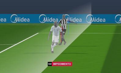 Veja a análise do VAR no gol anulado do Grêmio contra o Botafogo