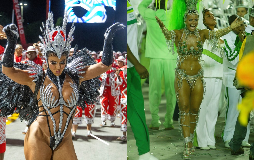 Paolla Oliveira não foi a única rainha a mudar de escola: veja cinco famosas que já foram coroadas em mais de uma agremiação