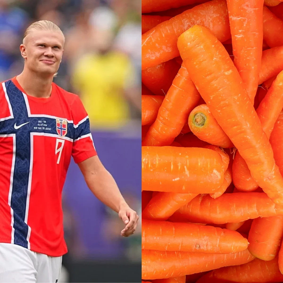 Haaland é apaixonado por cenoura; nutri explica melhores formas de preparo