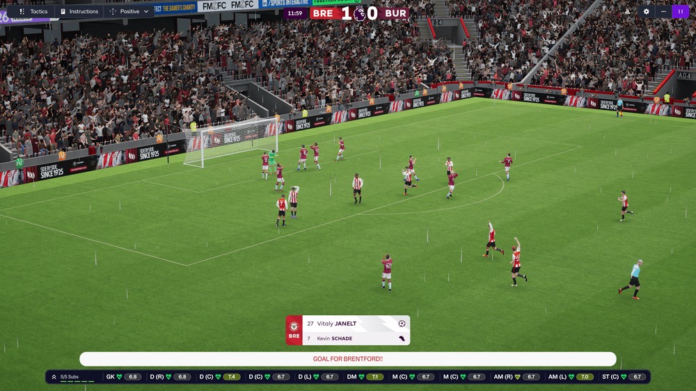 Football Manager 26 coloca o player no papel de técnico de uma dentre as milhares de equipes de futebol do mundo — Foto: Divulgação/Sports Interactive