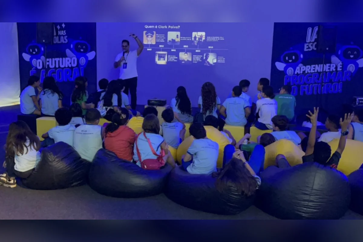 Programa gratuito oferece experiências em IA para estudantes do DF