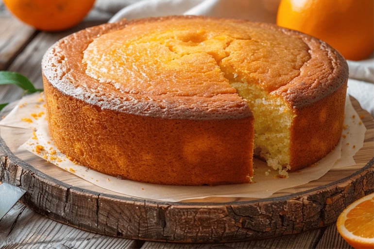 Tem laranja em casa? Aprenda a fazer esse bolo fofinho de liquidificador para o lanche da tarde