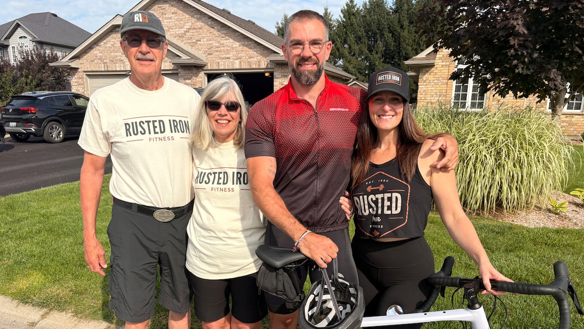 Ontario man completes 450-km ride in memory of brother & niece killed by a drunk driver