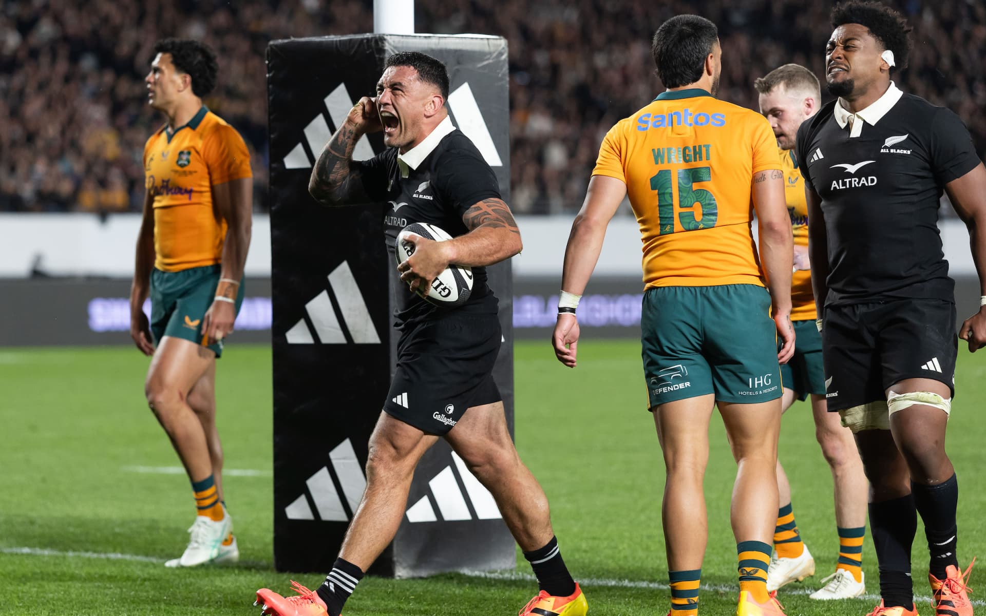 All Blacks: Jordie Barrett o 'melhor dos 12 do mundo' diz o capitão