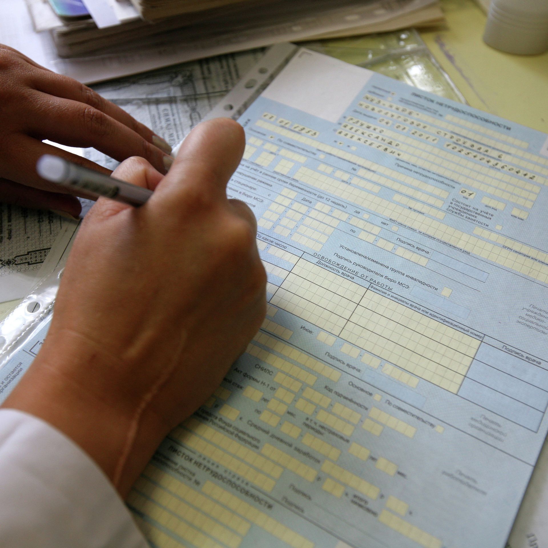 RIA Novosti: o certificado de incapacidade pode ser prorrogado até 10 meses