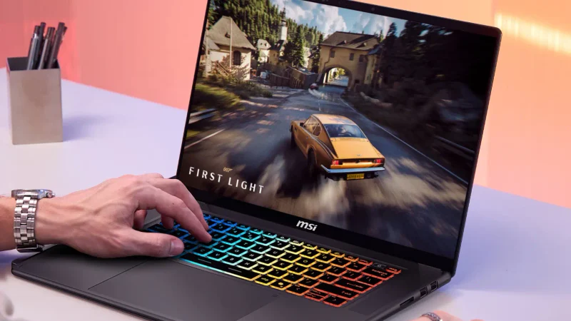 msi prestige n16 ai feature gamer