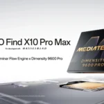 O OPPO Find X10 Pro Max será lançado com o MediaTek Dimensity 9600 Pro de 2nm
