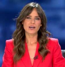 Carmen Corazzini foi 'traída' pelo áudio aberto, mas seu comentário não irritou as artistas envolvidas Foto: Reprodução/TV