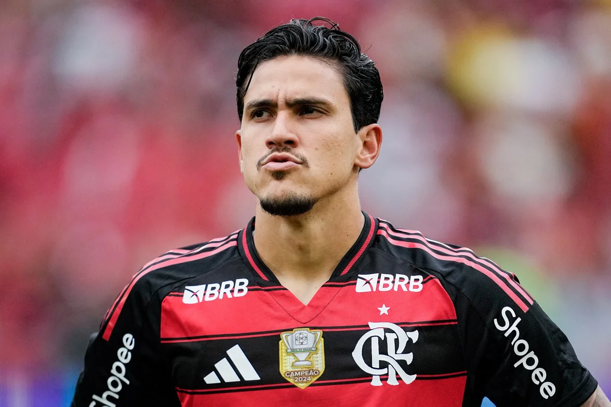 Foto colorida de Pedro, do Flamengo - Metrópoles