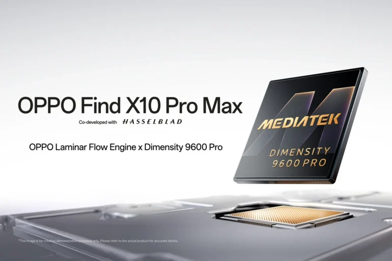 O OPPO Find X10 Pro Max será lançado com o MediaTek Dimensity 9600 Pro de 2nm