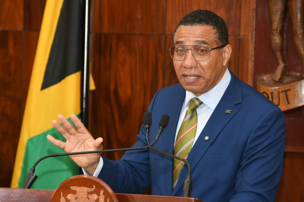 Holness sinaliza mudanças iminentes para lidar com a burocracia