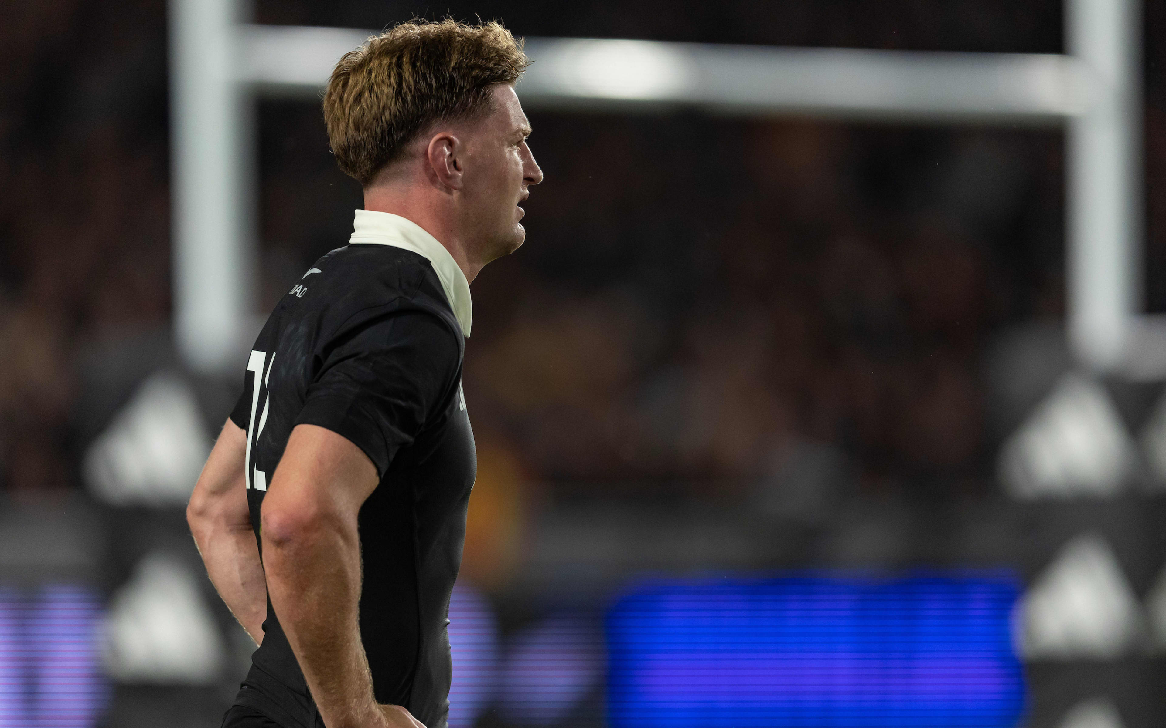 Jordie Barrett of New Zealand during New Zealand All Blacks v Australia Wallabies, Bledisloe Cup Rugby Test Match at Eden Park, Auckland, New Zealand on Saturday 10th October 2026. Photo: Joshua Devenie / Photosport