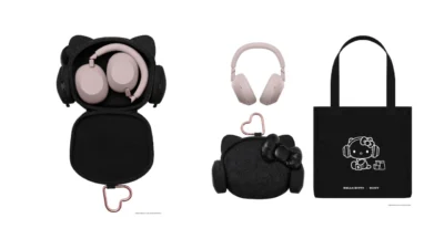 A edição limitada Sony WH-1000XM6 x Hello Kitty chega às Filipinas