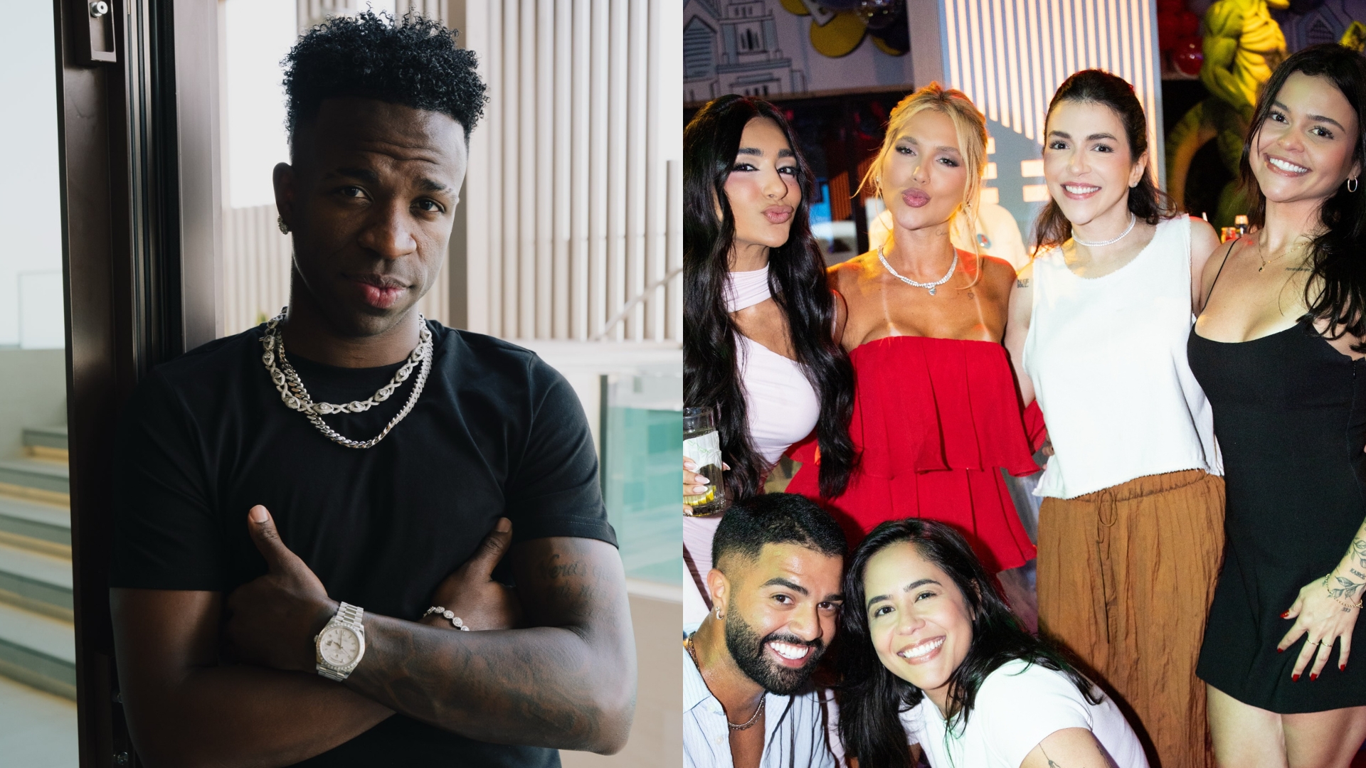 Chuva de unfollow! Vini Jr. deixa de seguir mãe de Virginia e amigos próximos da ex