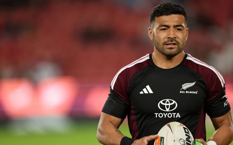 Richie Mo'unga. Lions v All Blacks, Rugby’s Greatest Rivalry tour. Rugby Union. Ellis Park Stadium Johannesburg, South Africa. Tuesday 25 August 2026. Photo: Shaun Roy / PHOTOSPORT