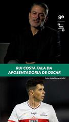 Rui Costa conta susto com Oscar no São Paulo: “Não morreu por um milagre divino”