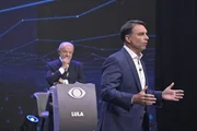 Debate entre Flávio Bolsonaro e Lula na Band