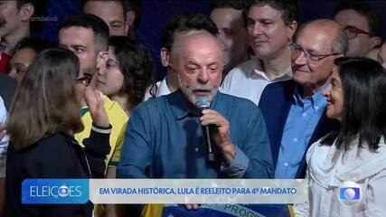 Veja a íntegra do discurso de Lula após reeleição