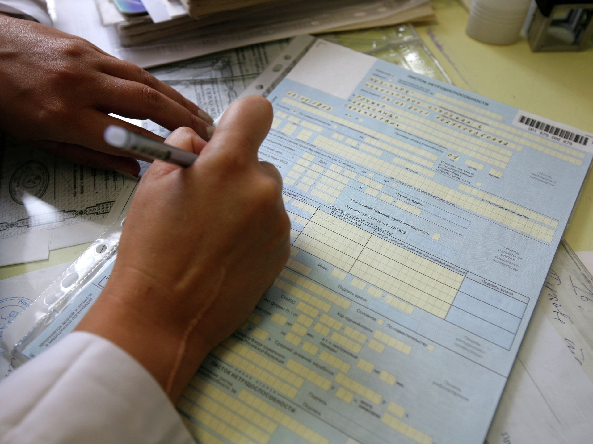 RIA Novosti: o certificado de incapacidade pode ser prorrogado até 10 meses