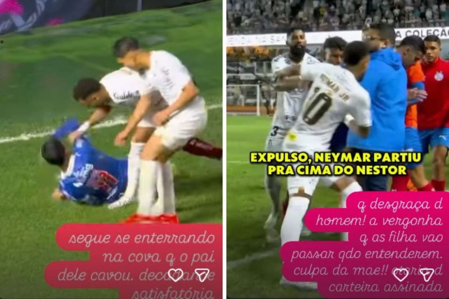 Luana Piovani critica Neymar Junior por briga em partida