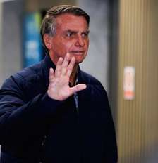 Jair Bolsonaro cumpre prisão domiciliar. Foto: Wilton Junior/Estadão / Estadão