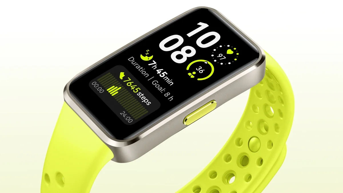 Imagem da matéria: Huawei Band 10 cai para R$ 165 em oferta com cupom; smartband com 14 dias de bateria