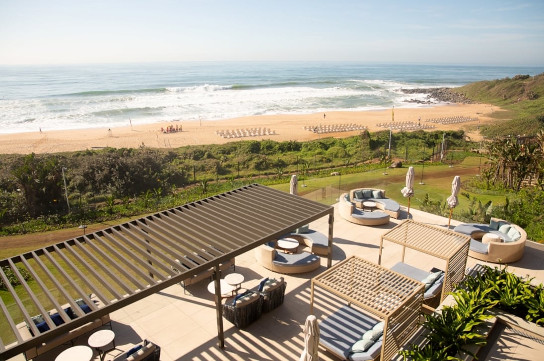 Dentro do novo design inspirado no KwaZulu-Natal do Club Med África do Sul