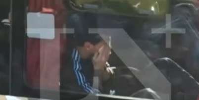 Lionel Messi antes de sua despedida da seleção argentina. Foto: Reprodução/LaNación+